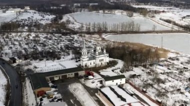 Leningrad Bölgesindeki Nizino'daki Alexandra Tsaritsa Kilisesi