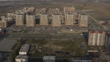 çok katlı kompleksleri ile yeni yerleşim alanları nın inşası için arazi geliştirme