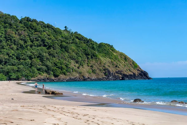 Krabi Thailand Mai 2018 Paradiesstrand Der Bambusbucht Südwesten Der Insel — Stockfoto