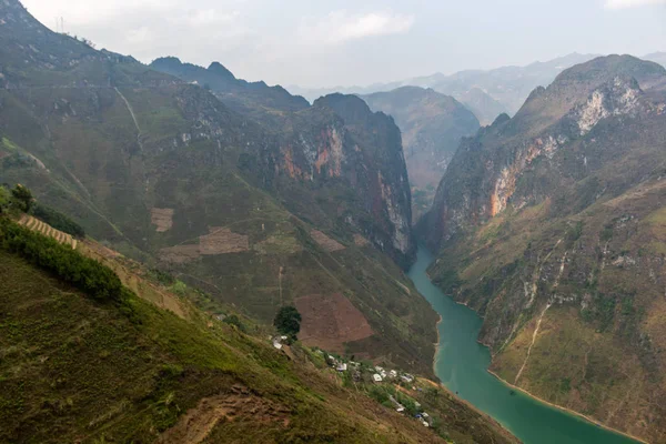 Giang Vietnam März 2018 Atemberaubender Blick Auf Den Von Bergen — Stockfoto