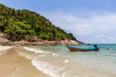 Tekne Koh Phangan adası