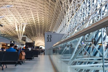 Zagreb Havaalanı biniş alanı