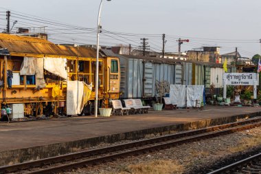 Surat Thani tren istasyonu Tayland