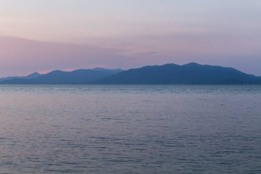 Koh Phangan günbatımı Tayland