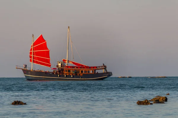 Pirate touristic boat Koh Samui Thailand — Stock Photo, Image