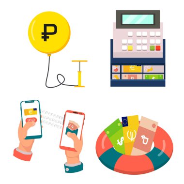 para değişimi sembolü, simge