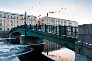 Angliyskiy Bridge, St Petersburg, Rusya Federasyonu