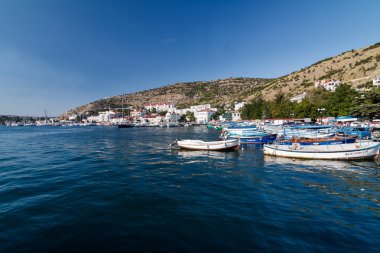 Balaklava, Sevastopol, Crimea, yaz 2018 çıkabilir