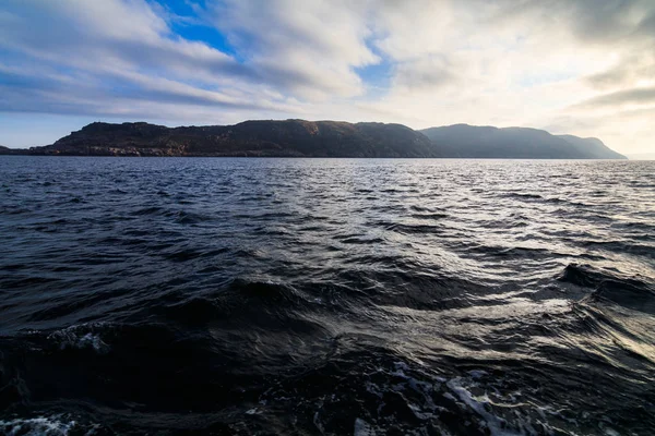 Kilátás Barents Tenger Teriberka Murmansk Region Oroszország — Stock Fotó