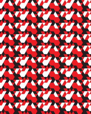 Vektörsüz şablon, modern geometrik arkaplan, tekrarlanan şablon