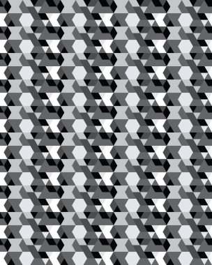Vektörsüz şablon, modern geometrik arkaplan, tekrarlanan şablon
