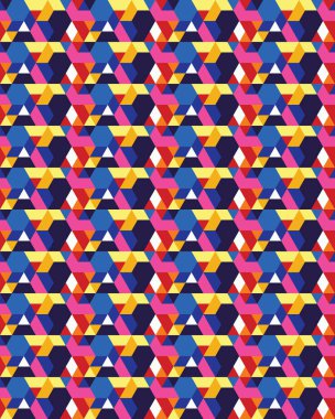 Vektörsüz şablon, modern geometrik arkaplan, tekrarlanan şablon