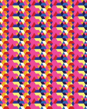 Vektörsüz şablon, modern geometrik arkaplan, tekrarlanan şablon