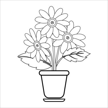 Çiçekler açan güzel yapraklarla