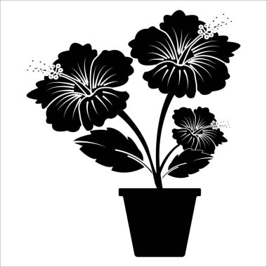 Çiçekler açan güzel yapraklarla