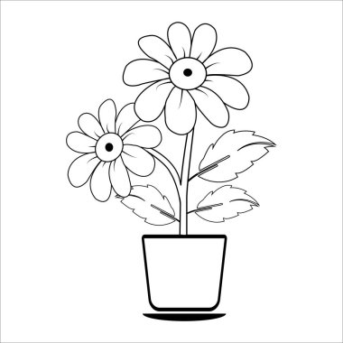 Çiçekler açan güzel yapraklarla