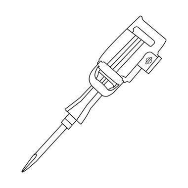 somut ezme makinesi vektör çizimi tasarımı