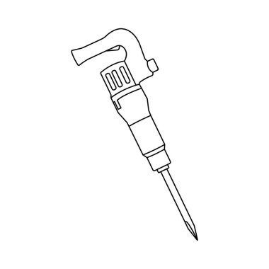 somut ezme makinesi vektör çizimi tasarımı