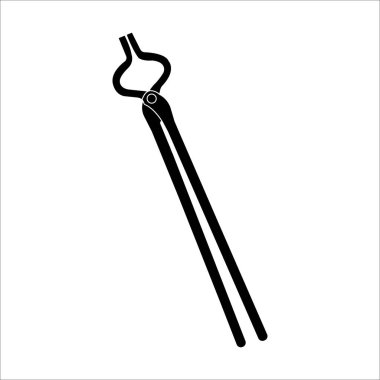 Demirciler klempleme aracı vektör illüstrasyon tasarımı