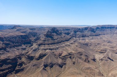 Büyük Kanyon kaya görünümü manzara