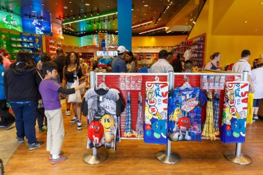 Las Vegas, Nevada - 28 Mayıs 2018: Las Vegas Las Vegas M ve M'ın dünya