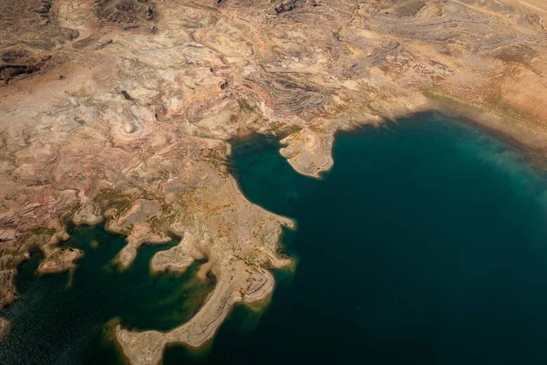 Lake mead havadan görünümü, Amerika, arizona ve nevada