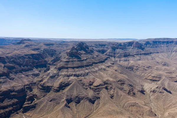 Büyük Kanyon kaya görünümü manzara