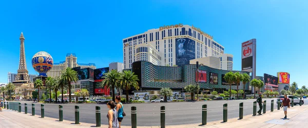 Las Vegas Nevada Mayo 2018 Las Vegas Strip Frente Famoso — Foto de Stock