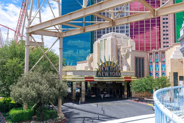 Лас Вегас Невада Мая 2018 Года Главный Вход Отель Казино — стоковое фото