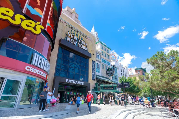 Las Vegas Nevada Maio 2018 New York New York Hotel — Fotografia de Stock