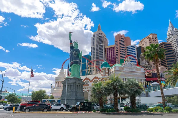 Las Vegas, Nevada - 28 Mayıs 2018: New York-New York otel ve Casino, Las Vegas soymak içinde cennet, Nevada, Amerika Birleşik Devletleri