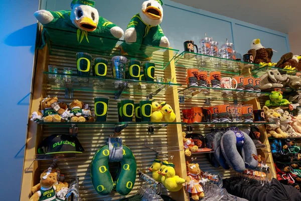 Portland Oregon Mai 2018 Oregon Souvenirs Auf Dem Internationalen Flughafen — Stockfoto