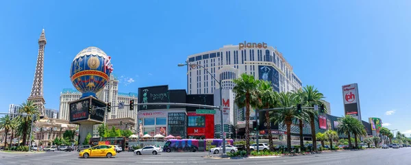 Las Vegas Nevada Maio 2018 Las Vegas Strip Frente Famoso — Fotografia de Stock