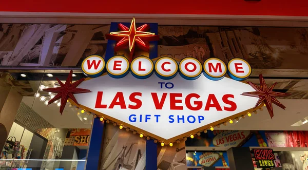Las Vegas Nevada Mayo 2018 Firma Tienda Regalos Las Vegas —  Fotos de Stock