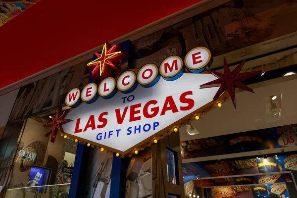 Las Vegas Nevada Mayo 2018 Firma Tienda Regalos Las Vegas —  Fotos de Stock