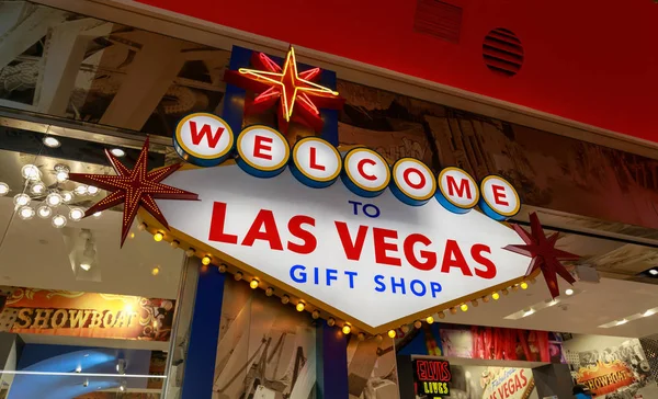 Las Vegas Nevada Mayo 2018 Firma Tienda Regalos Las Vegas —  Fotos de Stock