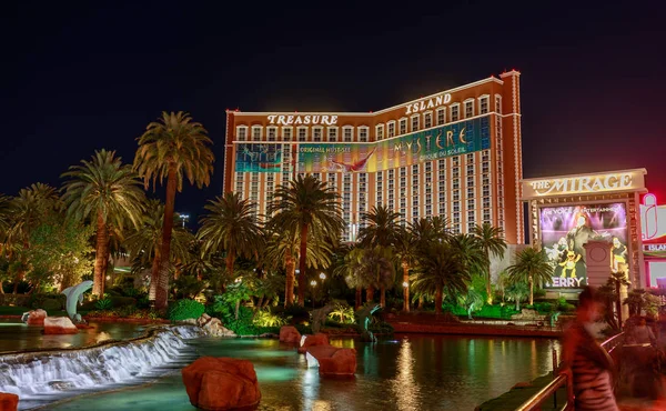 Las Vegas Nevada Maio 2018 Treasure Island Hotel Casino Las — Fotografia de Stock