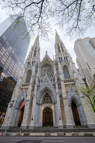 Nueva York Estados Unidos Mayo 2018 Catedral San Patricio Nueva — Foto de Stock