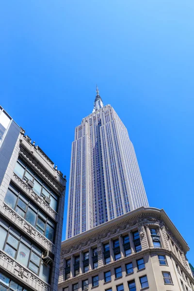 Nueva York Estados Unidos Mayo 2018 Empire State Building Eleva — Foto de Stock