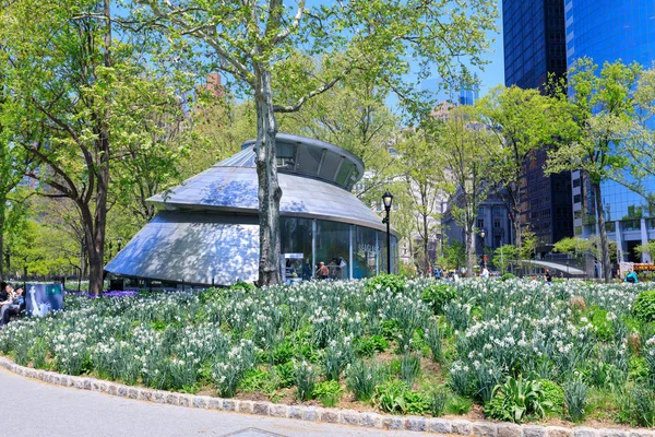 New York Usa Mai 2018 Seaglass Karussell Batteriepark Lower Manhattan — Stockfoto