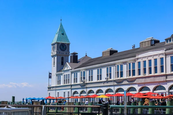 New York Abd Mayıs 2018 Pier Harbor House Battery Park — Stok fotoğraf