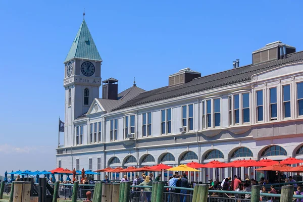 Nueva York Estados Unidos Mayo 2018 Pier Harbor House Ubicado — Foto de Stock