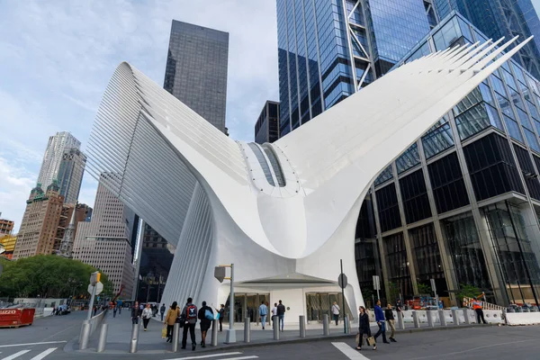 ロウアー マンハッタンのマンハッタン ニューヨーク市 2018 ウェスト フィールド世界貿易センター モール — ストック写真