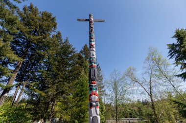 Portland, Oregon, Amerika Birleşik Devletleri - 24 Nisan 2018: Sahne, Oregon, Washington Park, Portland bulunan Hayvanat Bahçesi,