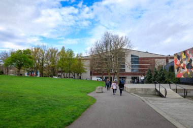 Seattle, Washington - 9 Nisan 2018: Seattle Çocuk Müzesi toplayan