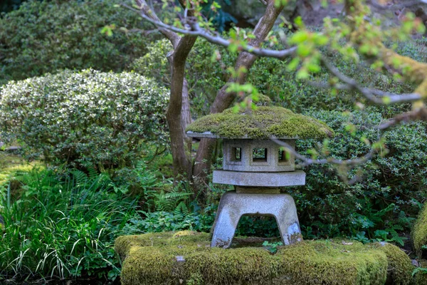 Portland Oregon Abril 2018 Hermoso Jardín Japonés Portland Temporada Primavera — Foto de Stock