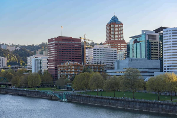 Portland Oregon Amerika Birleşik Devletleri Nisan 2018 Portland Şehir Manzarası — Stok fotoğraf