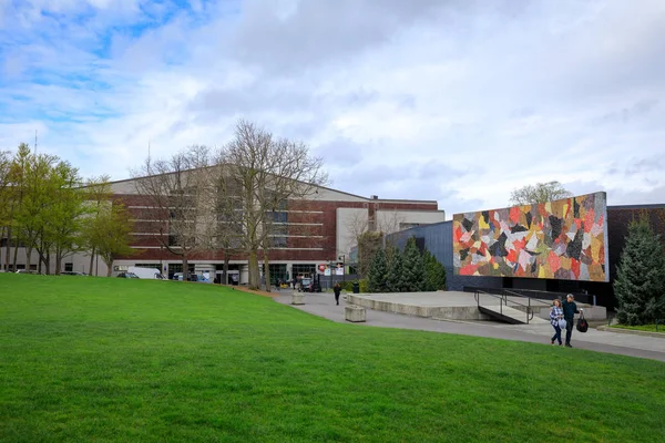 西雅图 华盛顿 2018年4月9日 西雅图儿童博物馆的风景 — 图库照片