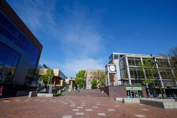 Portland Oregon Abril 2018 Vista Del Campus Universidad Estatal Portland — Foto de Stock