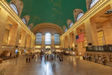 Manhattan, New York City - 7 Mayıs 2018: Grand Central Station, New York City, ABD
